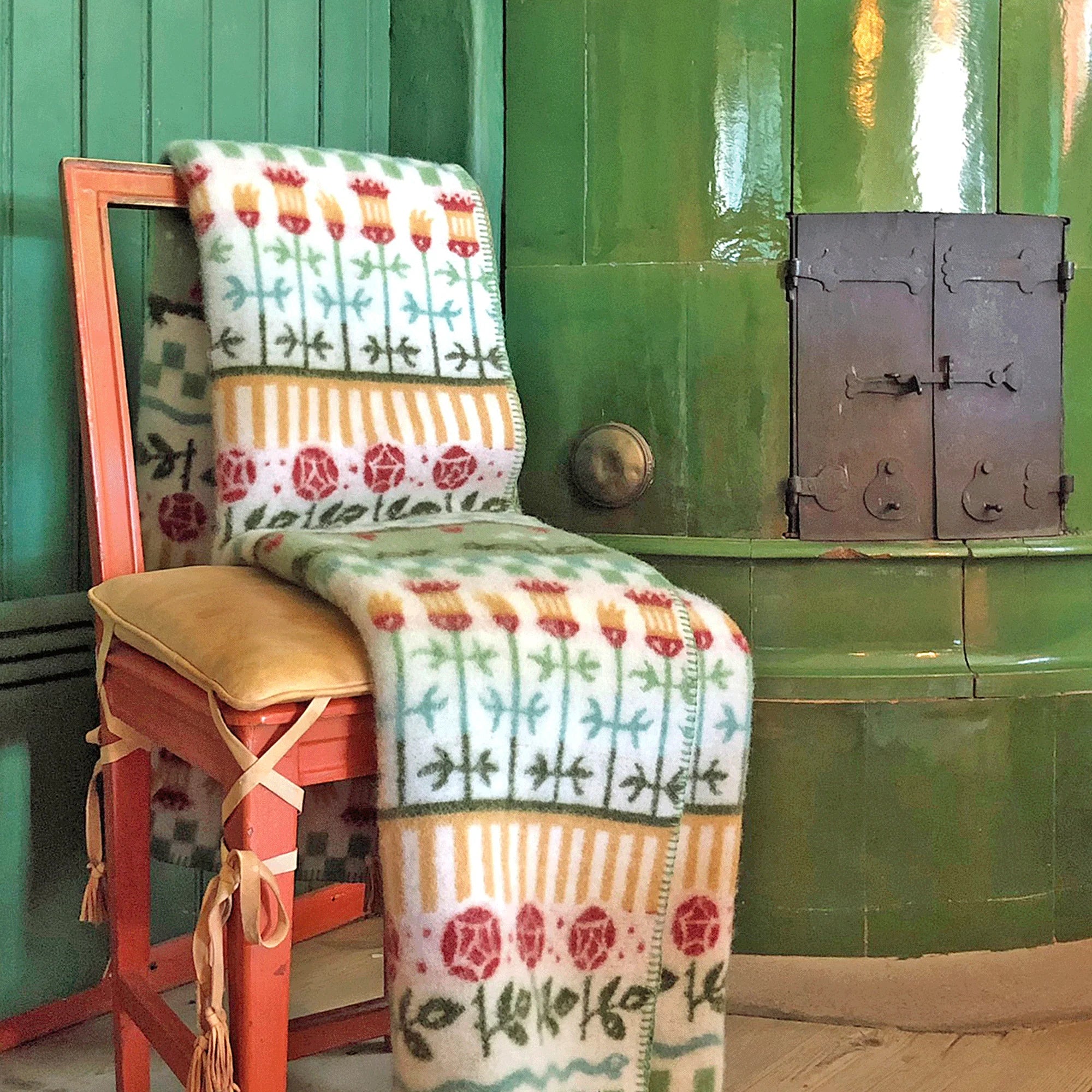 'Karin Woven Wool blanket'