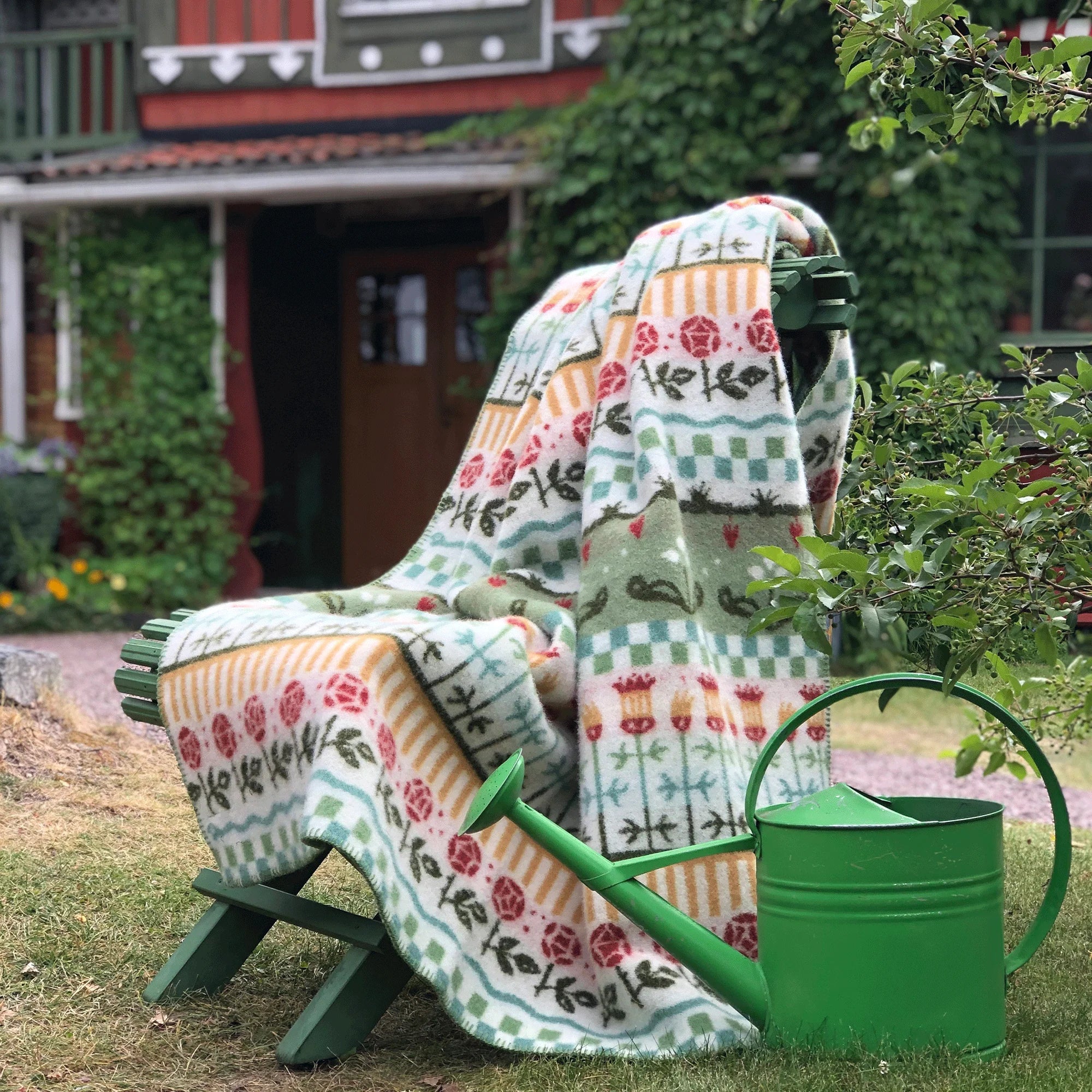 'Karin Woven Wool blanket'