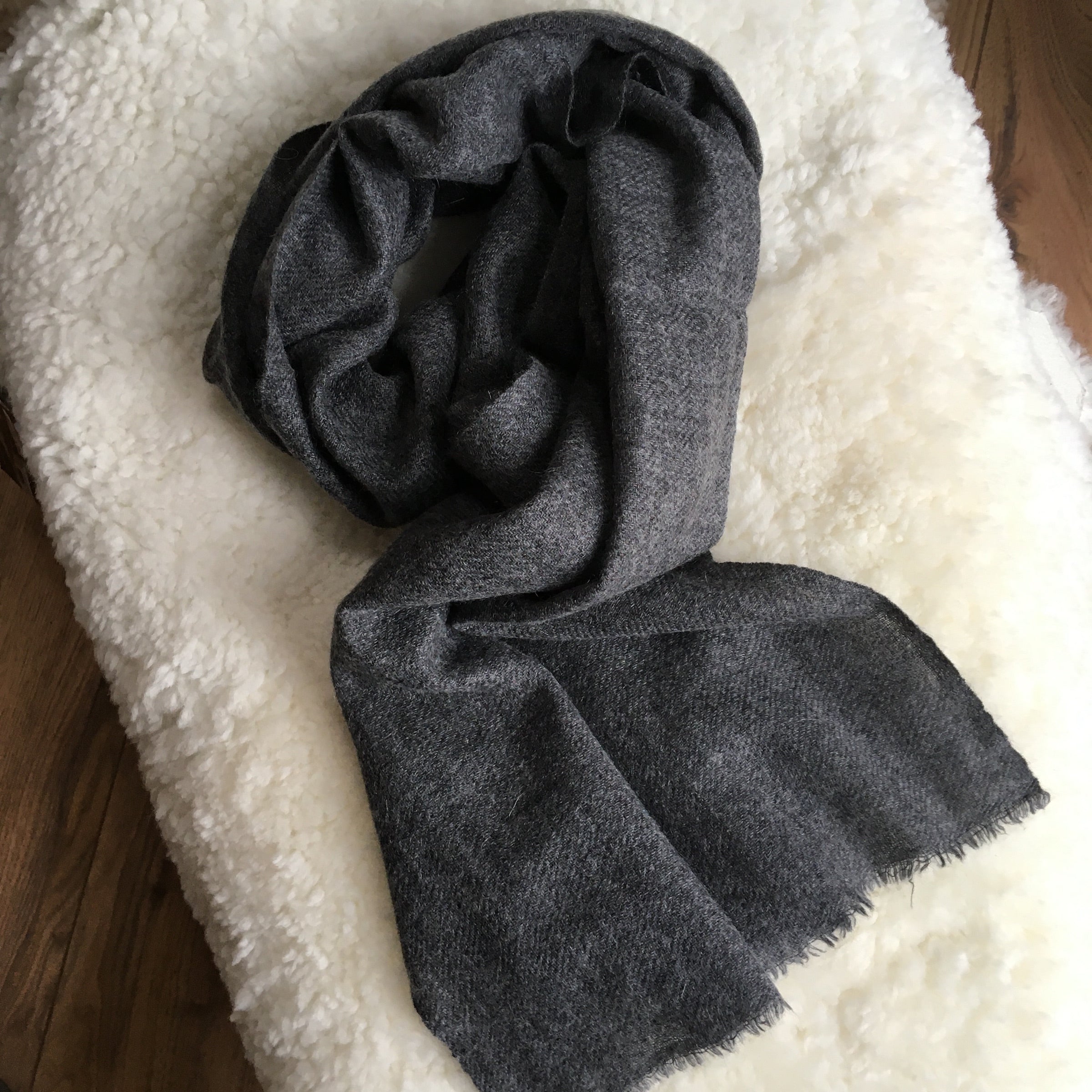 'Large Pure Cashmere Scarf' NOW less 40%