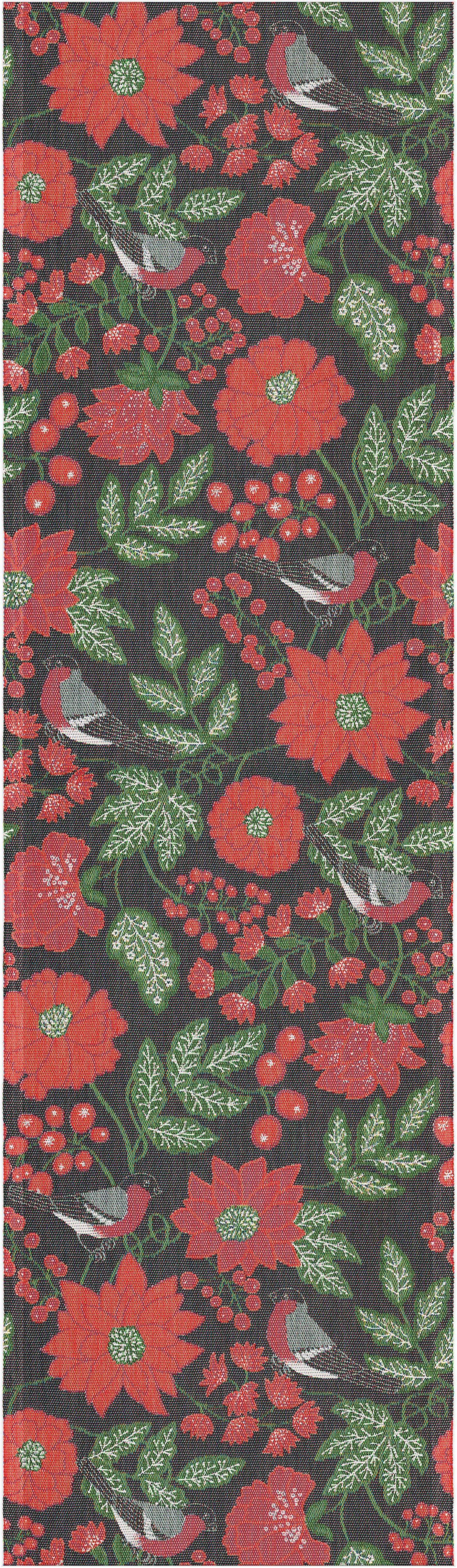 'Julfäglar Table Runner by Ekelund'