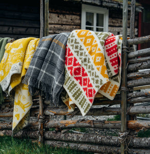 'Torp Woven Wool Blanket'