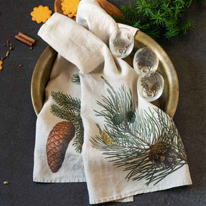 'Spruce & Pine Linen Towels Set'