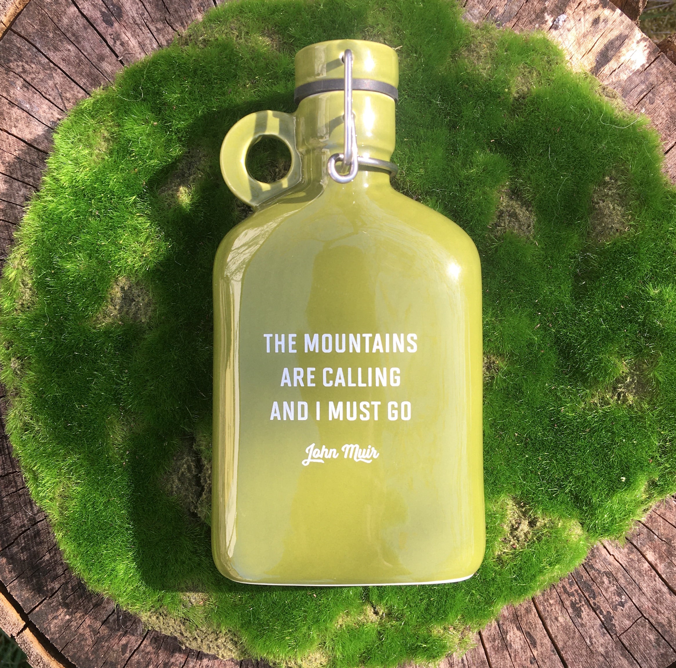 'Mountains' Drink Flask