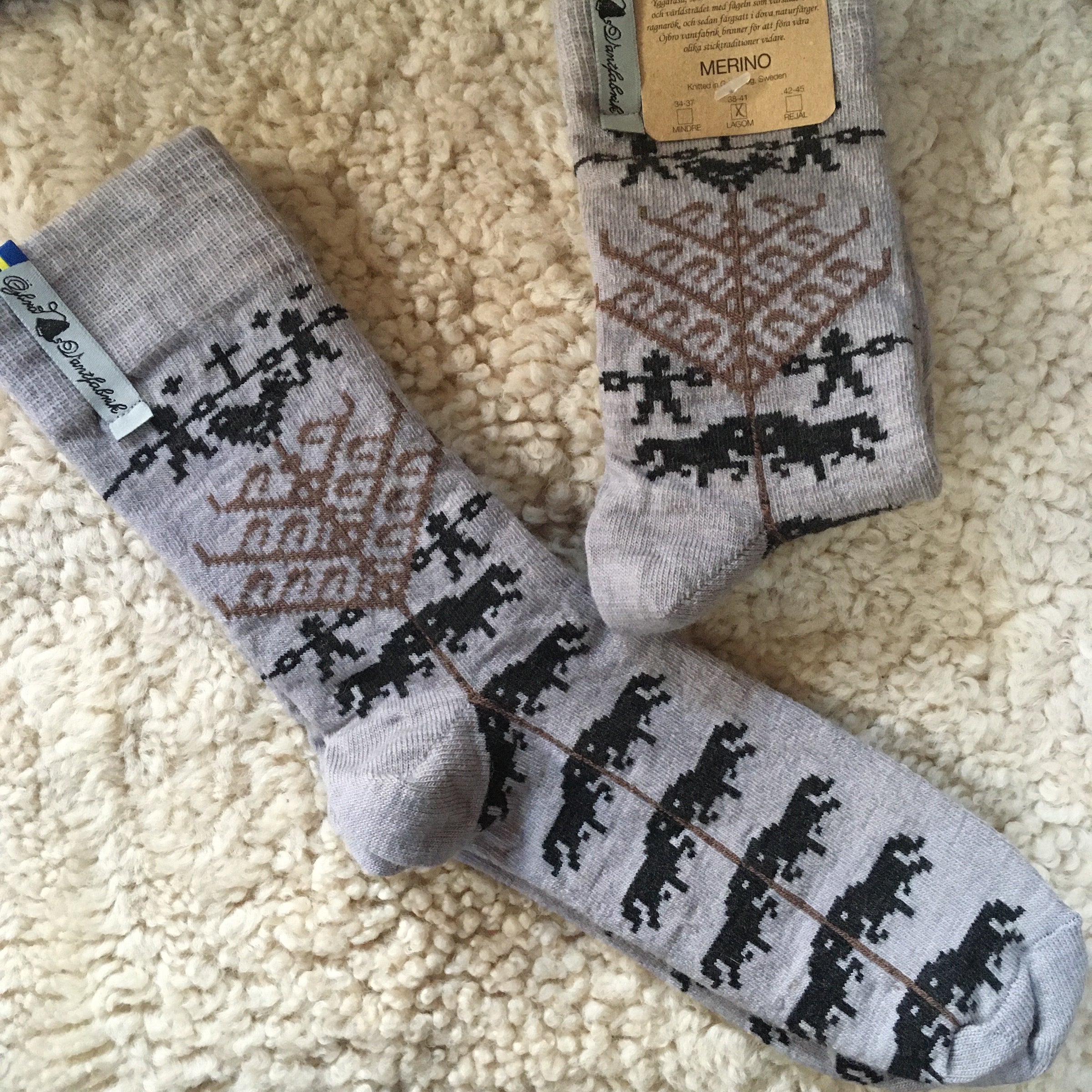 'Yggdrasil' Merino Wool Socks