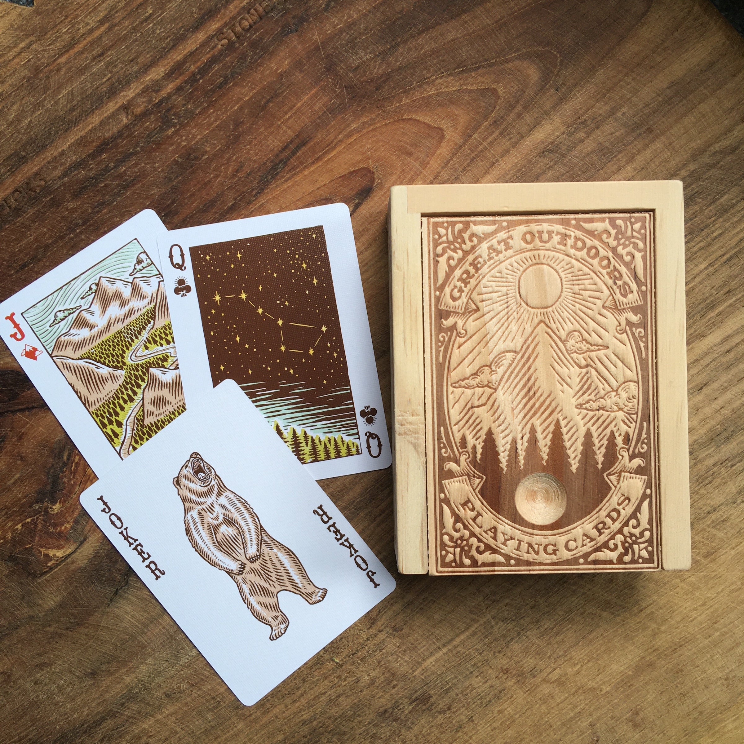 'Great Outdoors Playing Cards'