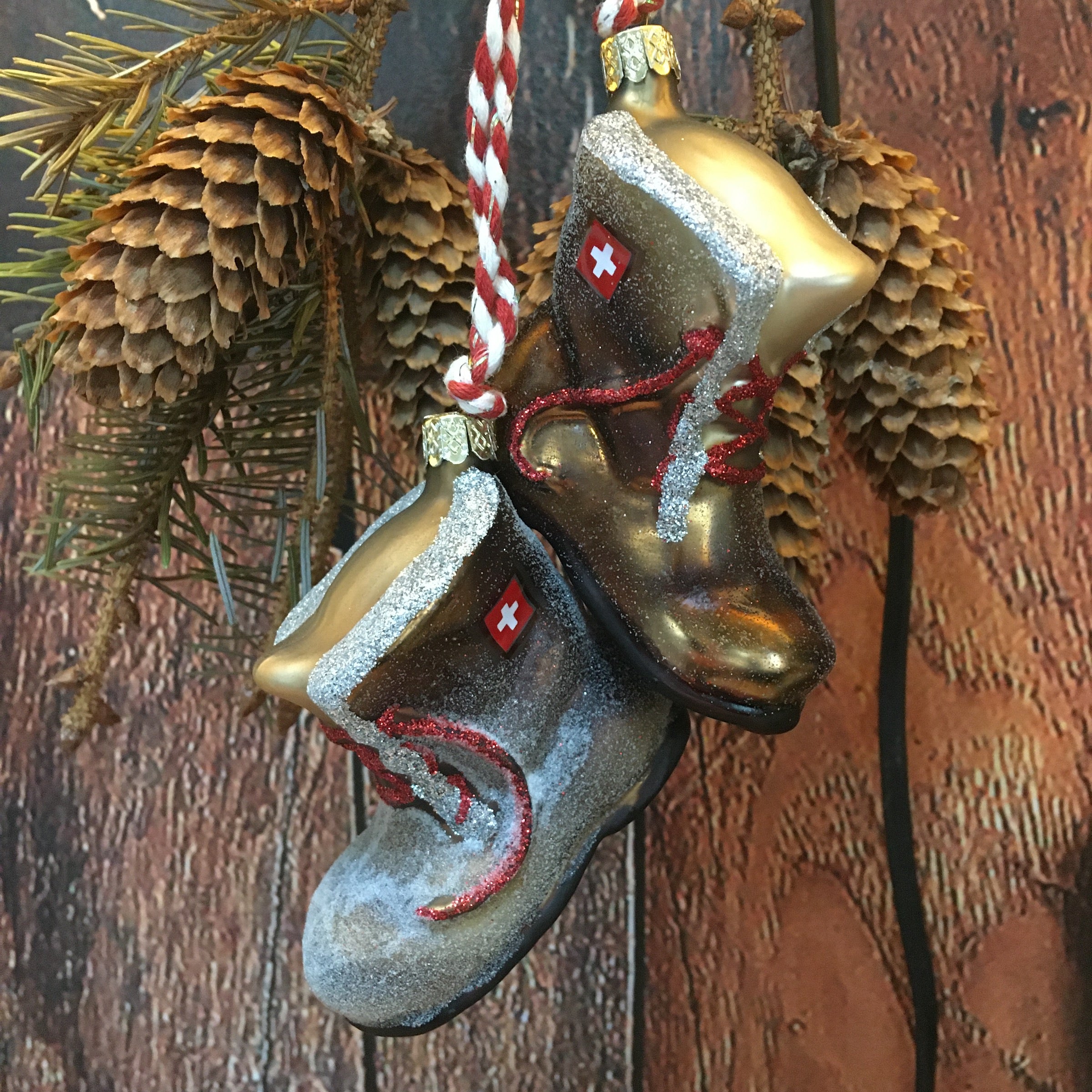 'Hiking Boots Christmas Decoration'