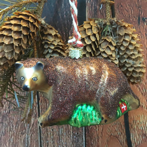 'Brown Bear Christmas Decoration'