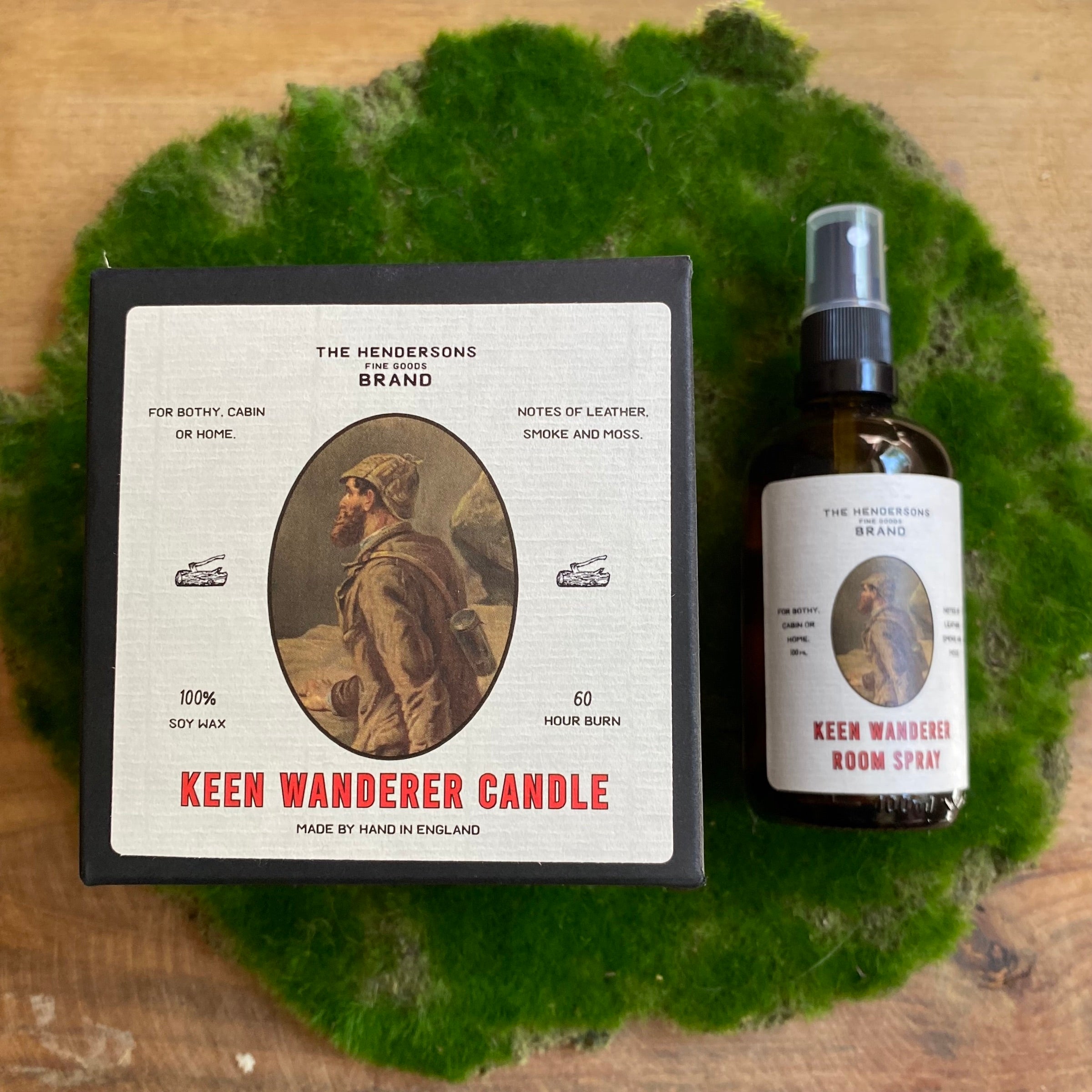 'Keen Wanderer Candle and Room Spray'