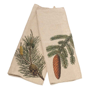 'Spruce & Pine Linen Towels Set'